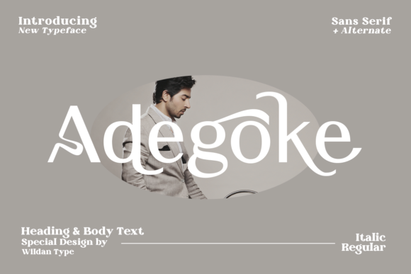 Adegoke: A Modern Sans Serif Font for Branding