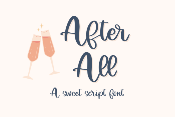 After All: The Script Font for Modern Branding