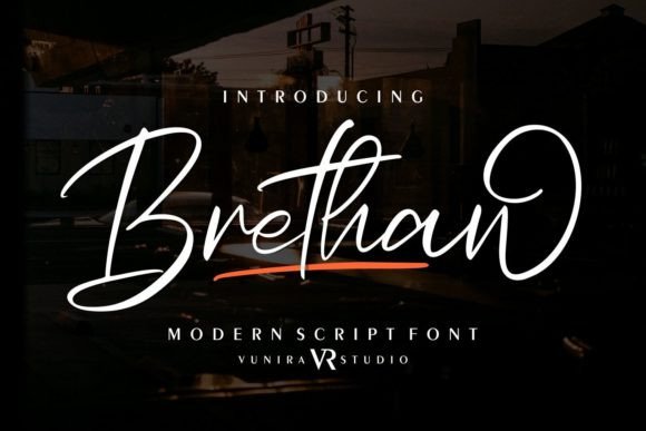 Brethan: The Handwritten Font for Modern Marketers