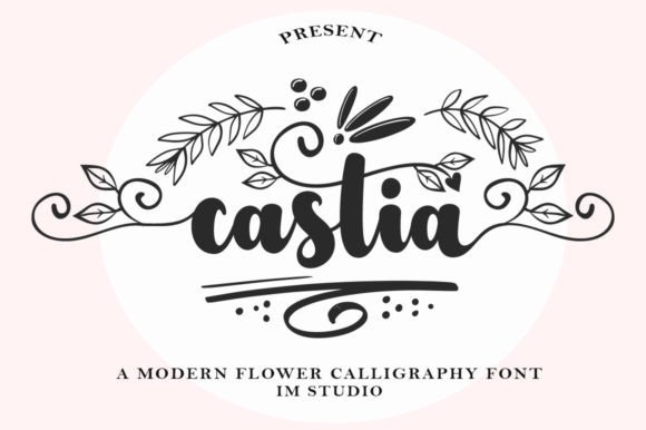 Castia: A Timeless Script Font for Editorial Design