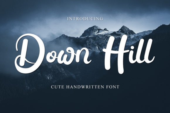 Down Hill Font: A Fresh Typeface for Branding