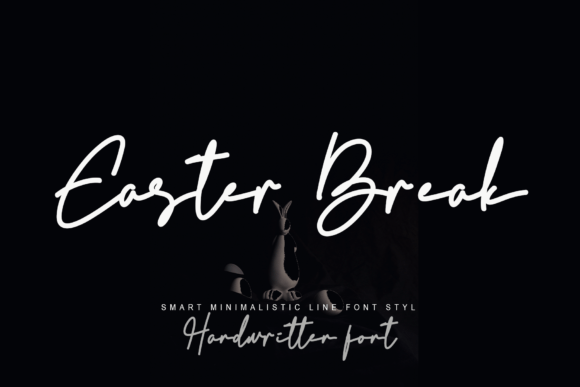 Easter Break: A Signature Script Font for Editorial Design
