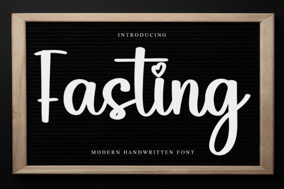 Fasting Font: Elevate Your Brand Identity