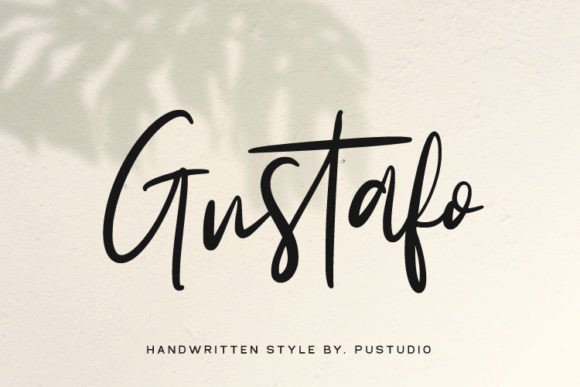 Gustafo: A Script Font for Modern Web Design