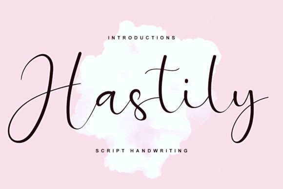 Hastily Font: Elevating Web Design with Elegant Script