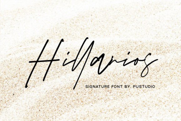 Hillarios: A Script Font for Modern Web Design