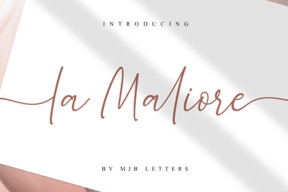 La Modesta: A Handwritten Typeface for Editorial Design