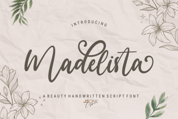 Madelista: A Stylish Script Font for Elegant Branding