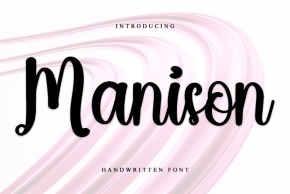Manison: A Handwritten Font for Modern Web Design