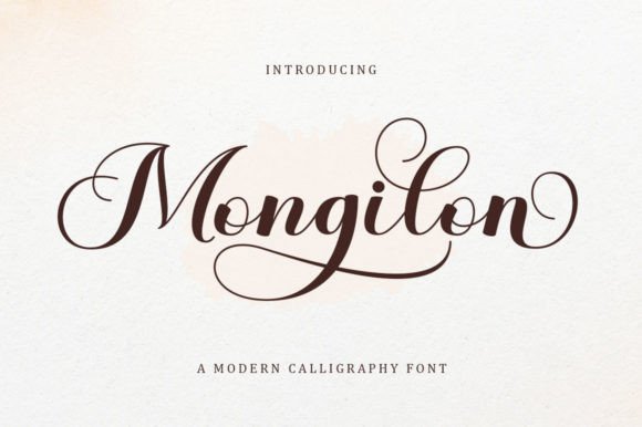 Mongilon: A Handwritten Font for Branding