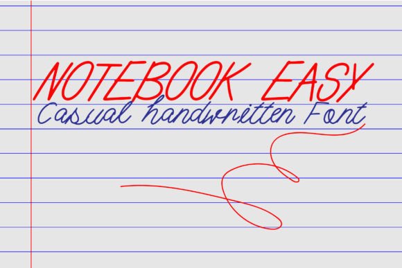 Notebook Easy: A Timeless Script Font for Editorial Design