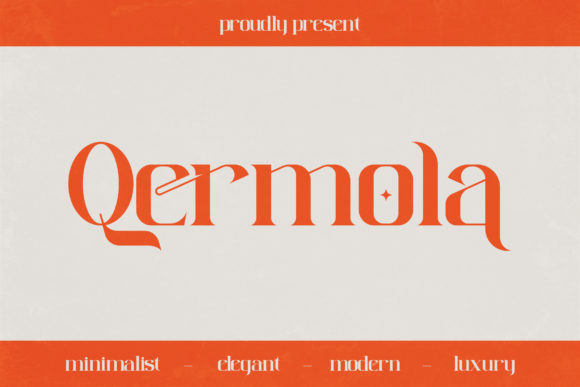 Qermola: A Serif Font for Elegant Editorial Design