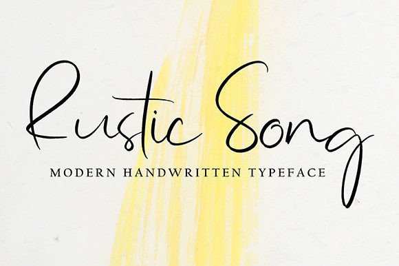 Rustic Song: A Web Designer’s Review of This Elegant Script Font