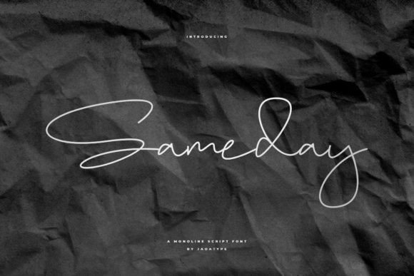 Sameday Font: Elevate Your Handmade Brand