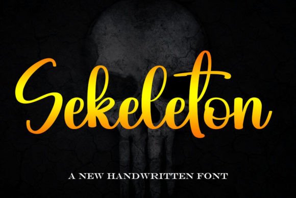 Sekeleton: A Handwritten Font for Editorial Design