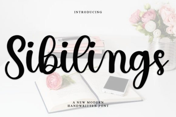 Sibilings: The Perfect Handwritten Font for Crafters