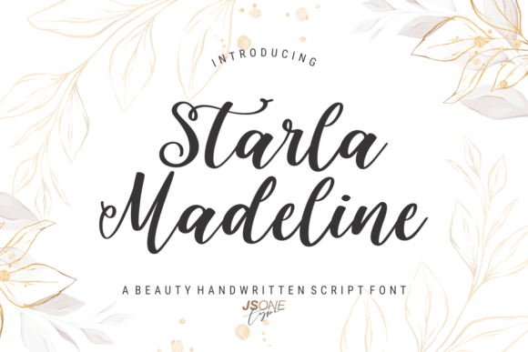 Starla Madeline: A Refined Script Typeface