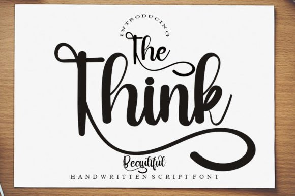 The Think Font: Elevate Your Brand Identity