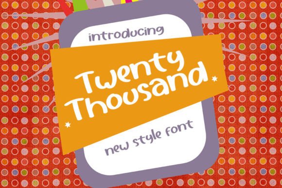Twenty Thousand: A Fresh Script Typeface for Editorial Design