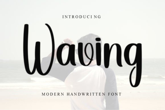 Waving Font: A Handwritten Typeface for Makers