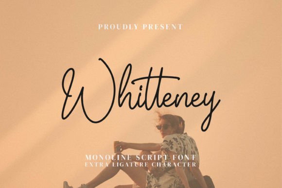Whitteney: A Graceful Script Font for Editorial Design